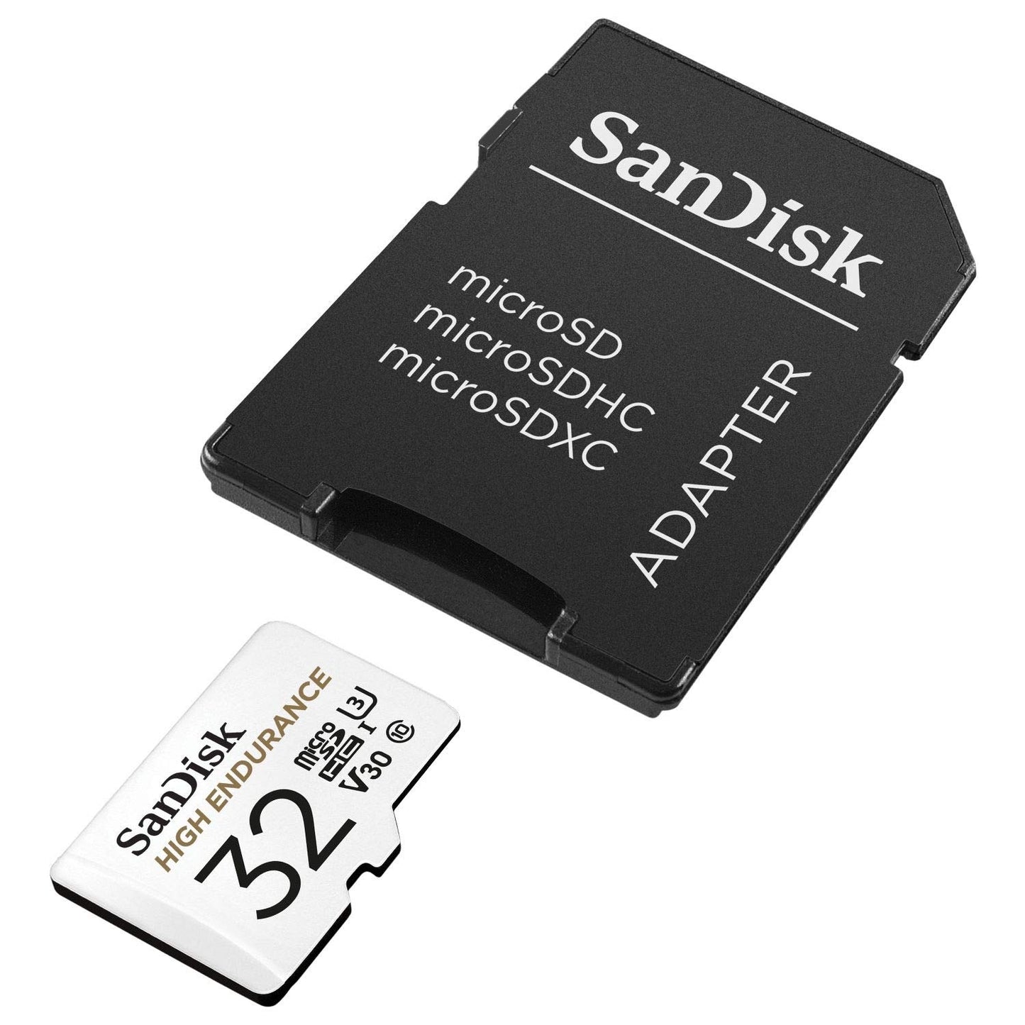 sandisk-high-endurance-microsdhc-card-sqqnr-32g-uhs-i-c10-u3-v30-100mb-s-r-40mb-s-w-sd-adaptor-sdsqqnr-032g-gn6ia at www.mallsonline.com.au