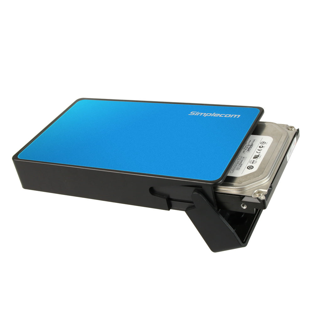 simplecom-se325-tool-free-3-5-sata-hdd-to-usb-3-0-hard-drive-enclosure-blue at www.mallsonline.com.au