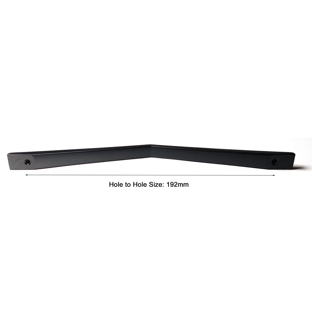 192mm-black-zinc-alloy-kitchen-nickel-door-cabinet-drawer-handle-pulls www.mallsonline.com.au