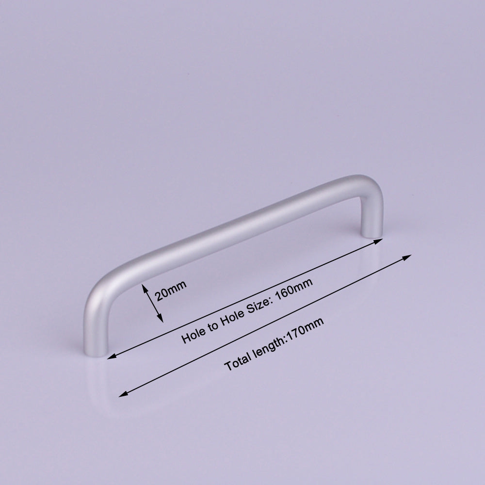 aluminium-kitchen-cabinet-handles-drawer-bar-handle-pull-160mm www.mallsonline.com.au
