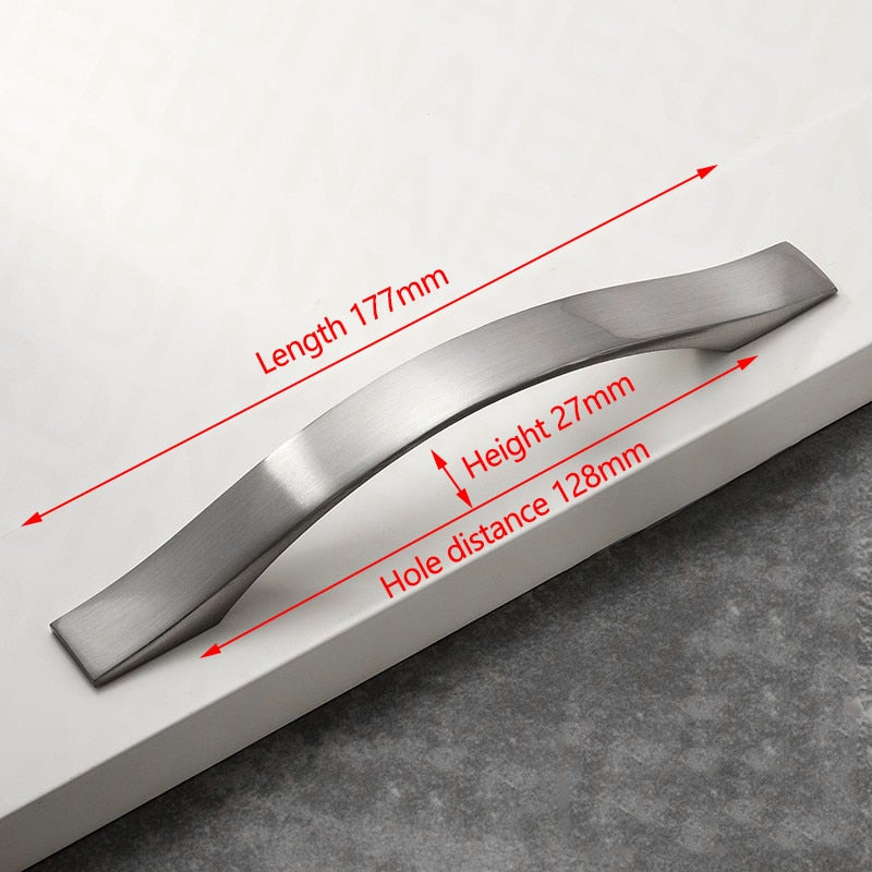 128mm-brushed-silver-furniture-kitchen-bathroom-cabinet-handles-drawer-bar-handle-pull-knob www.mallsonline.com.au