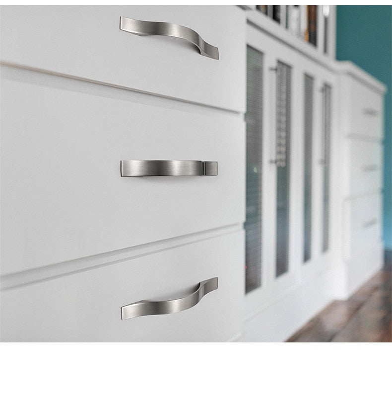 96mm-brushed-silver-furniture-kitchen-bathroom-cabinet-handles-drawer-bar-handle-pull-knob www.mallsonline.com.au
