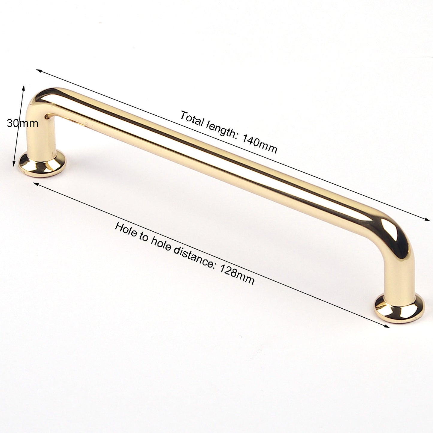 128mm-polished-gold-furniture-kitchen-bathroom-cabinet-handles-drawer-bar-handle-pull-knob www.mallsonline.com.au