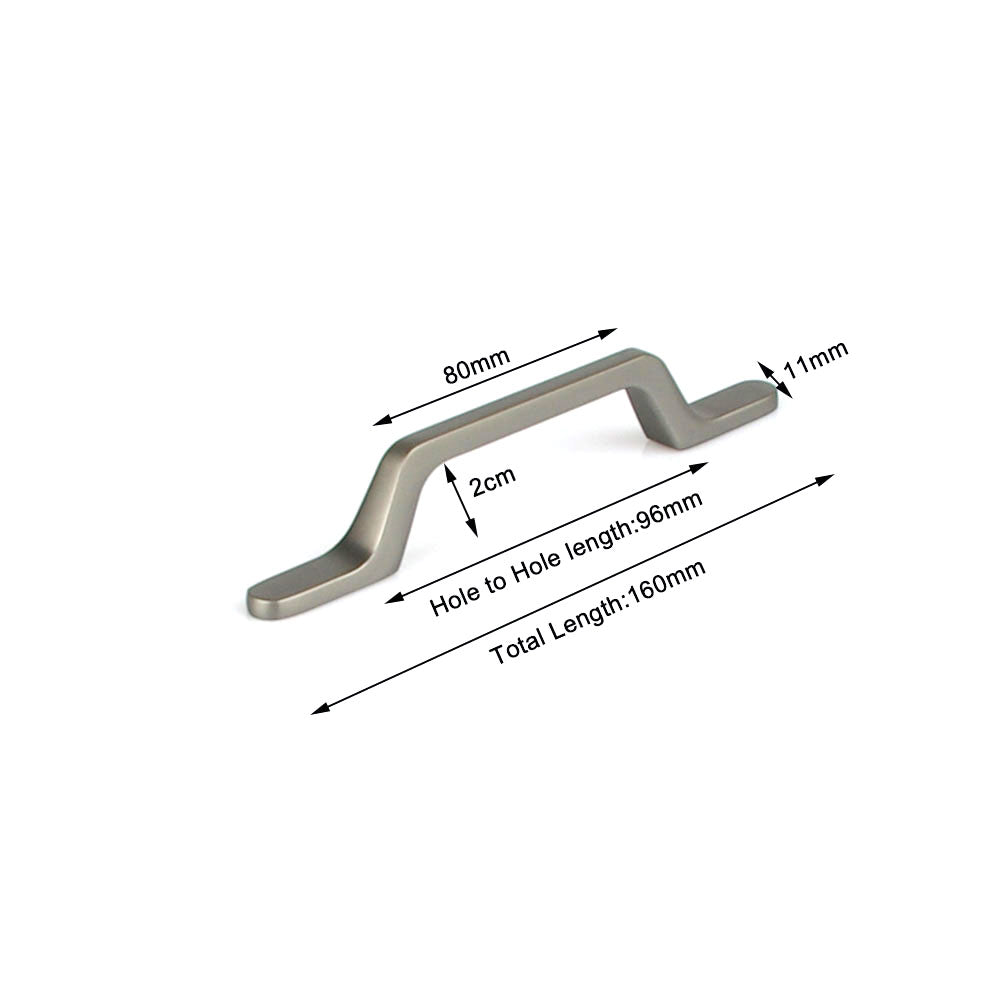black-zinc-kitchen-cabinet-handles-drawer-bar-handle-pull-96mm www.mallsonline.com.au