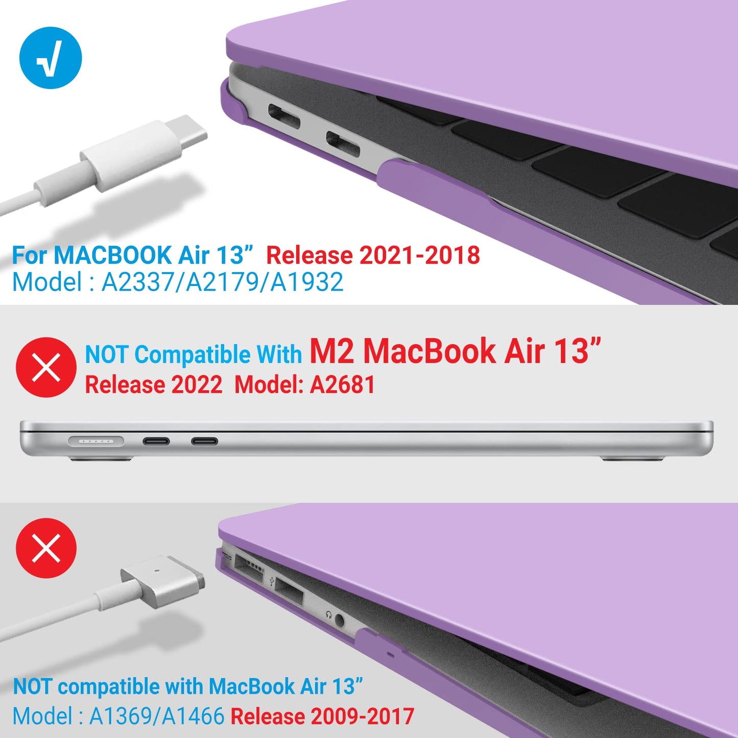 macbook-air-13-inch-case-2020-2019-2018-a1932-a2179-a2337-shell-case-keyboard-cover-purple at www.mallsonline.com.au