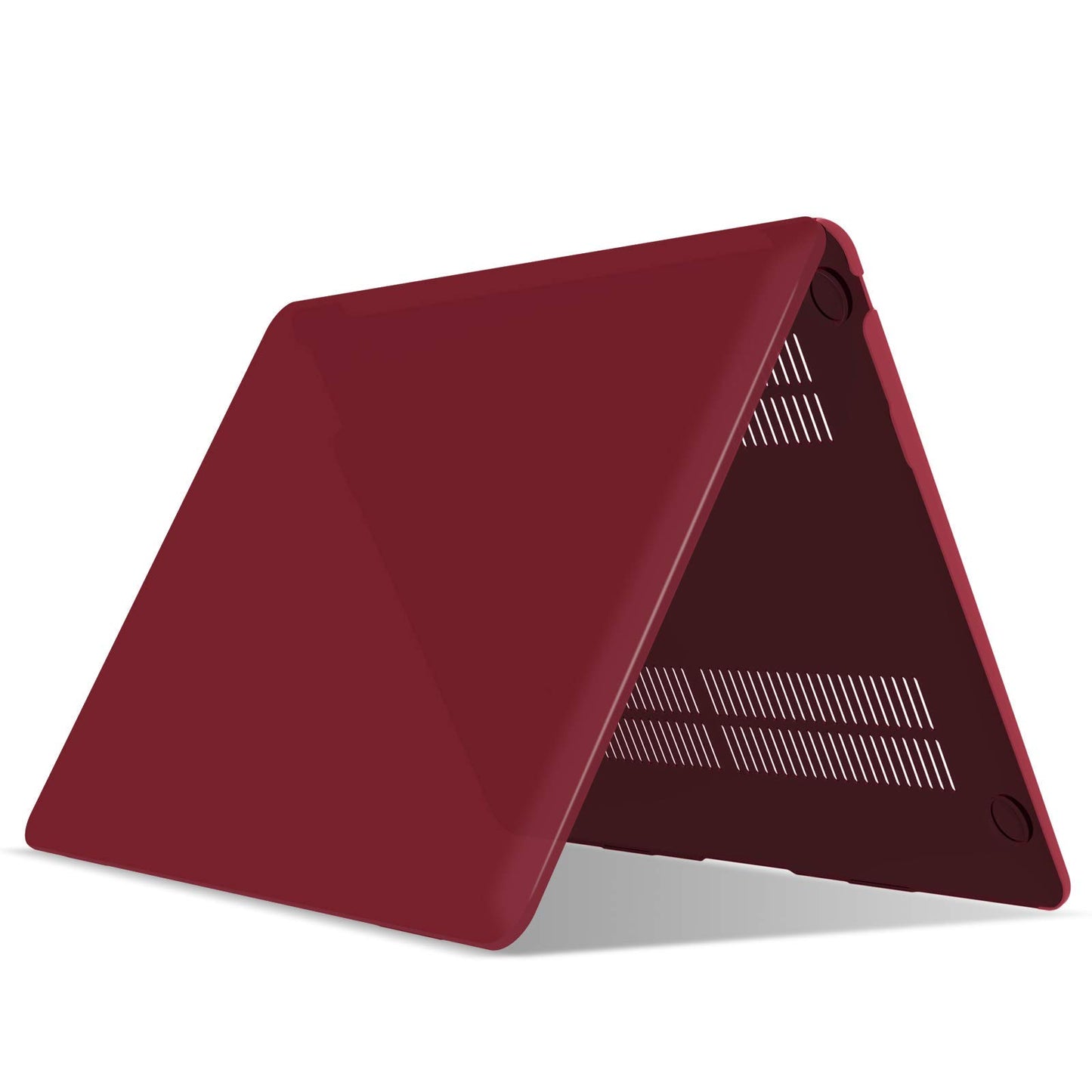 macbook-air-13-inch-case-2020-2019-2018-a1932-a2179-a2337-shell-case-keyboard-cover-wine-red at www.mallsonline.com.au