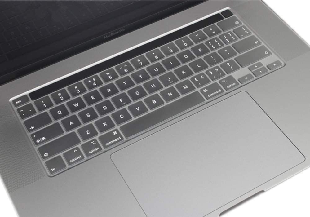macbook-pro-16-inch-2020-release-a2141-matte-shell-case-keyboard-cover-touch-bar-clear at www.mallsonline.com.au