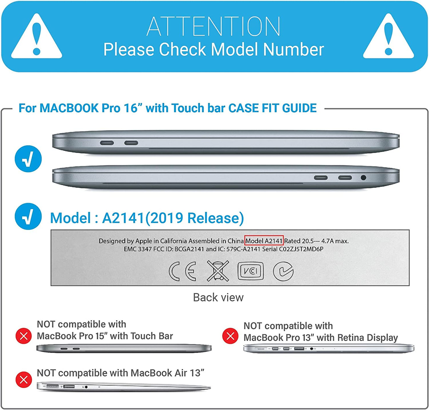 macbook-pro-16-inch-2020-release-a2141-matte-shell-case-keyboard-cover-touch-bar-clear at www.mallsonline.com.au