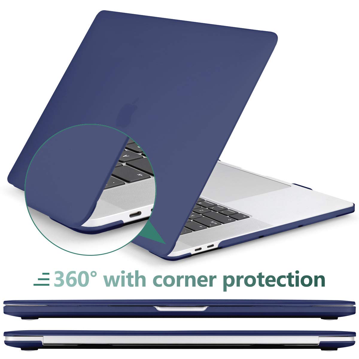 navy-blue-macbook-pro-13-inch-2020-a2338-a2251-a2289-matte-shell-case-keyboard-cover-touch-bar at www.mallsonline.com.au