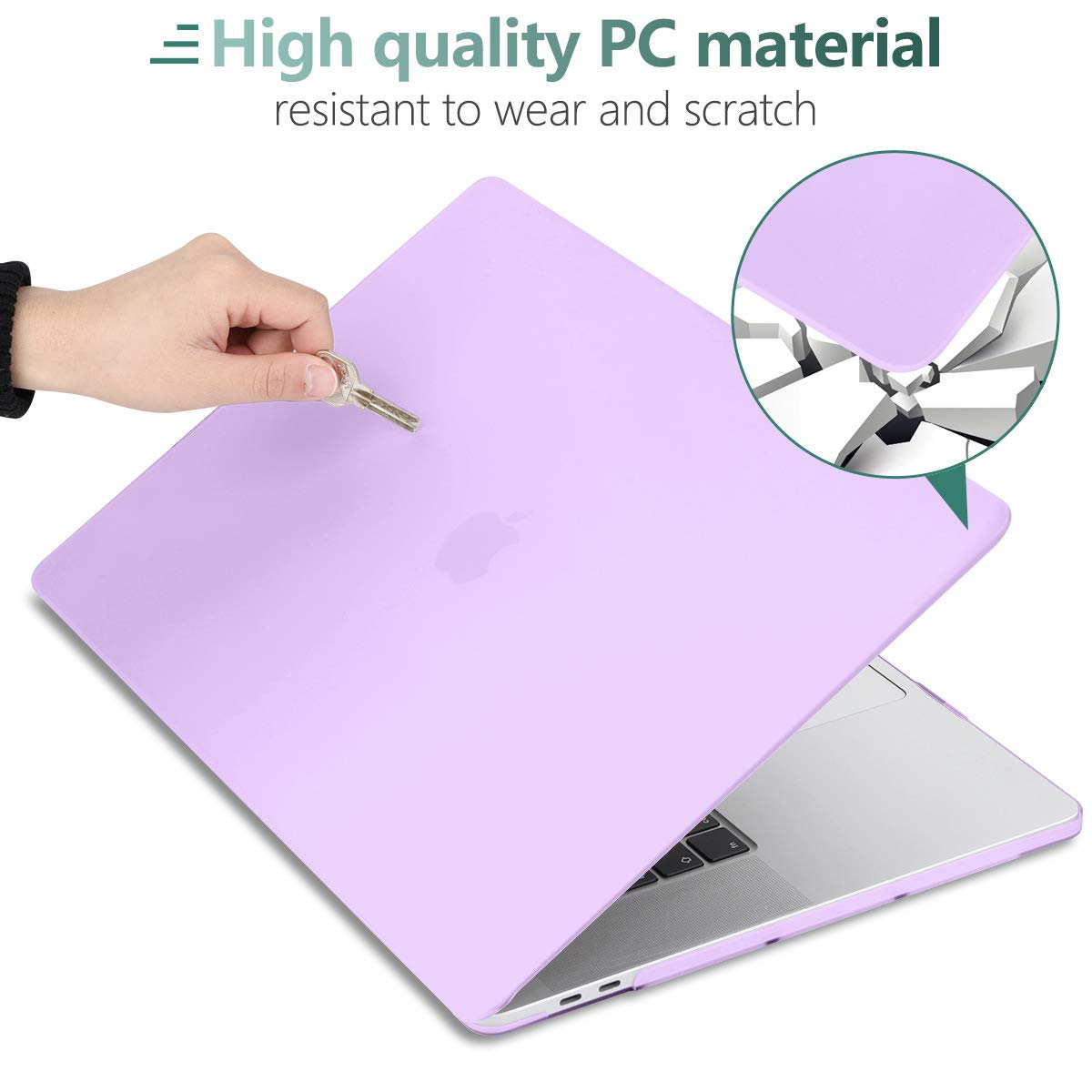 purple-macbook-pro-13-inch-2020-a2338-a2251-a2289-matte-shell-case-keyboard-cover-touch-bar at www.mallsonline.com.au