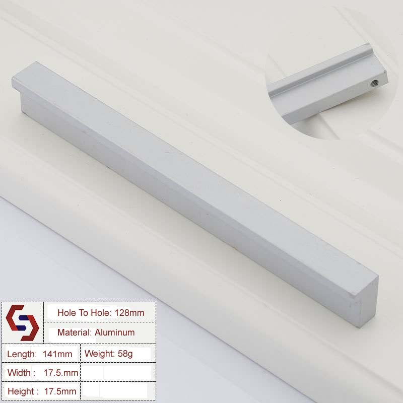 zinc-kitchen-cabinet-handles-drawer-bar-handle-pull-silver-128mm at www.mallsonline.com.au