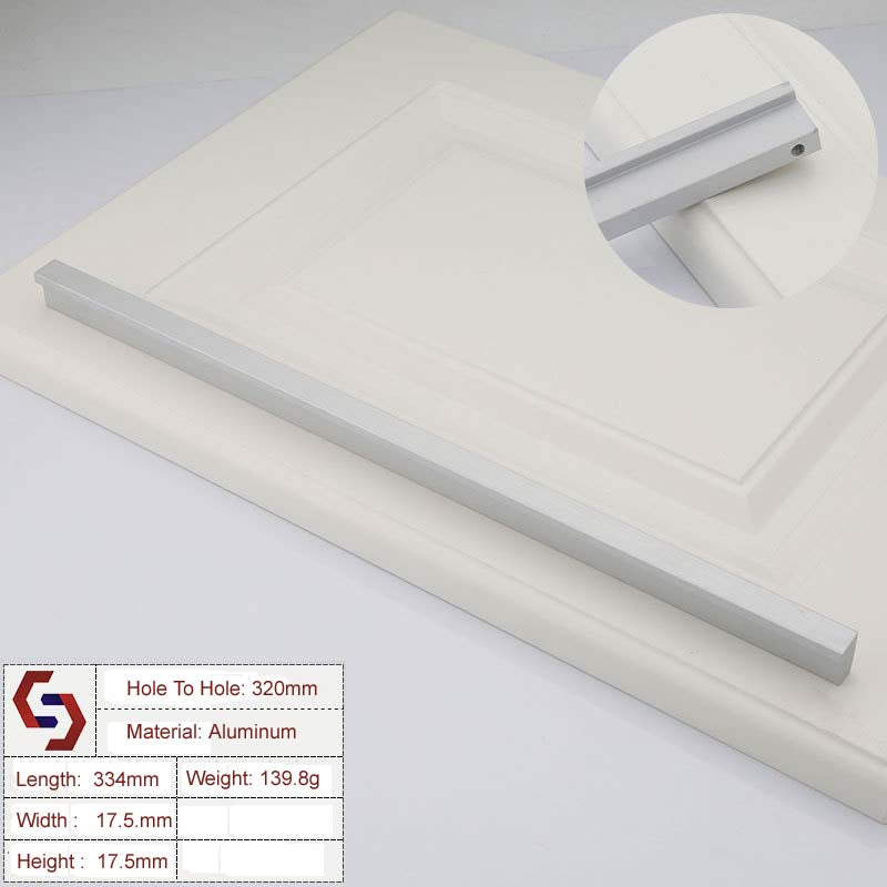 zinc-kitchen-cabinet-handles-drawer-bar-handle-pull-silver-320mm at www.mallsonline.com.au