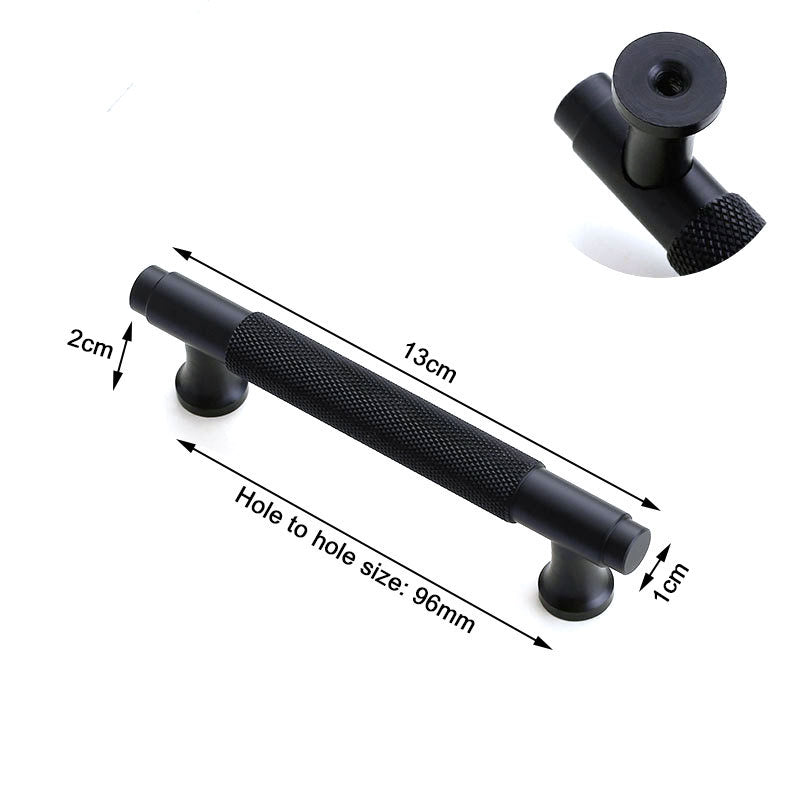 black-furniture-door-kitchen-cabinet-handle-handles-pull-pulls-cupboard-96mm www.mallsonline.com.au