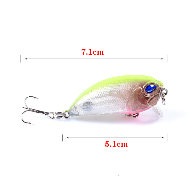 6x-popper-crank-5-1cm-fishing-lure-lures-surface-tackle-fresh-saltwater www.mallsonline.com.au