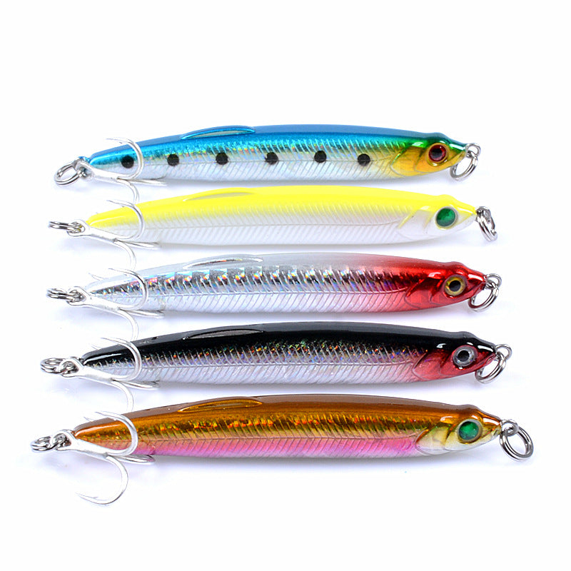 5x-pencil-minnow-7-5cm-fishing-lure-lures-surface-tackle-fresh-saltwater www.mallsonline.com.au