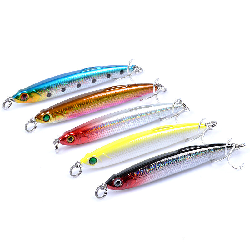5x-pencil-minnow-7-5cm-fishing-lure-lures-surface-tackle-fresh-saltwater www.mallsonline.com.au