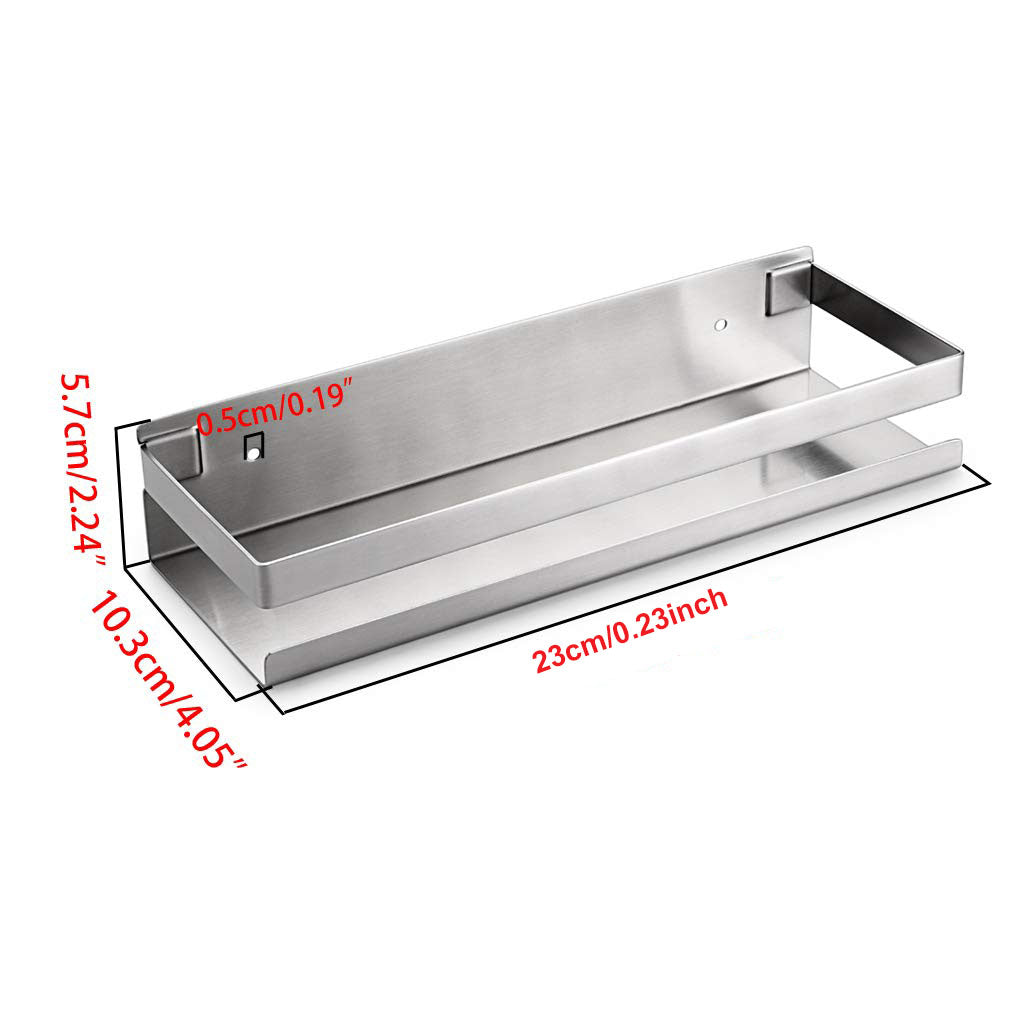 brushed-bathroom-shower-shelf-kitchen-rack-storage-shelves-shampoo-holder-organizer at www.mallsonline.com.au