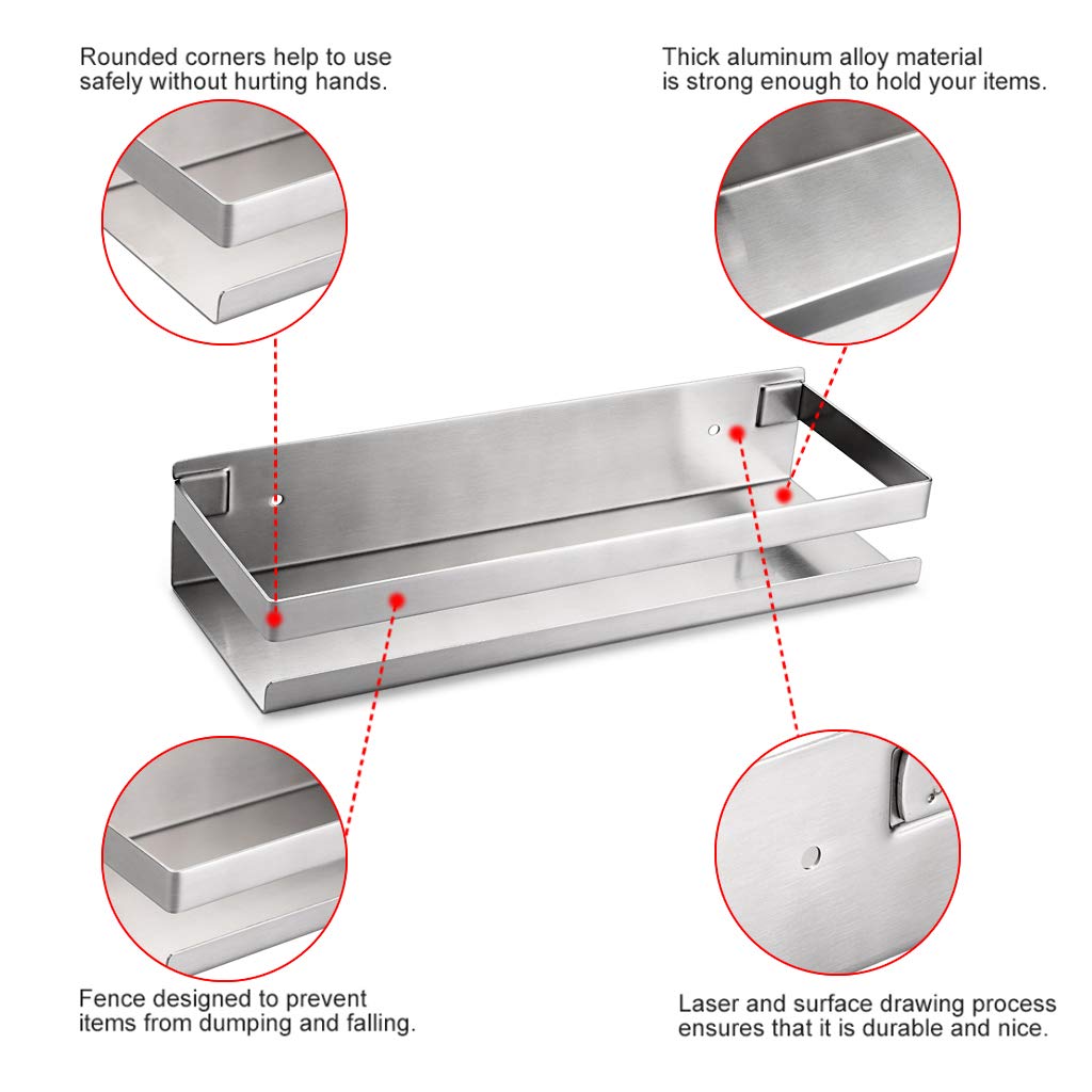 brushed-bathroom-shower-shelf-kitchen-rack-storage-shelves-shampoo-holder-organizer at www.mallsonline.com.au