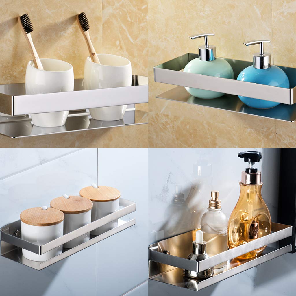 brushed-bathroom-shower-shelf-kitchen-rack-storage-shelves-shampoo-holder-organizer at www.mallsonline.com.au