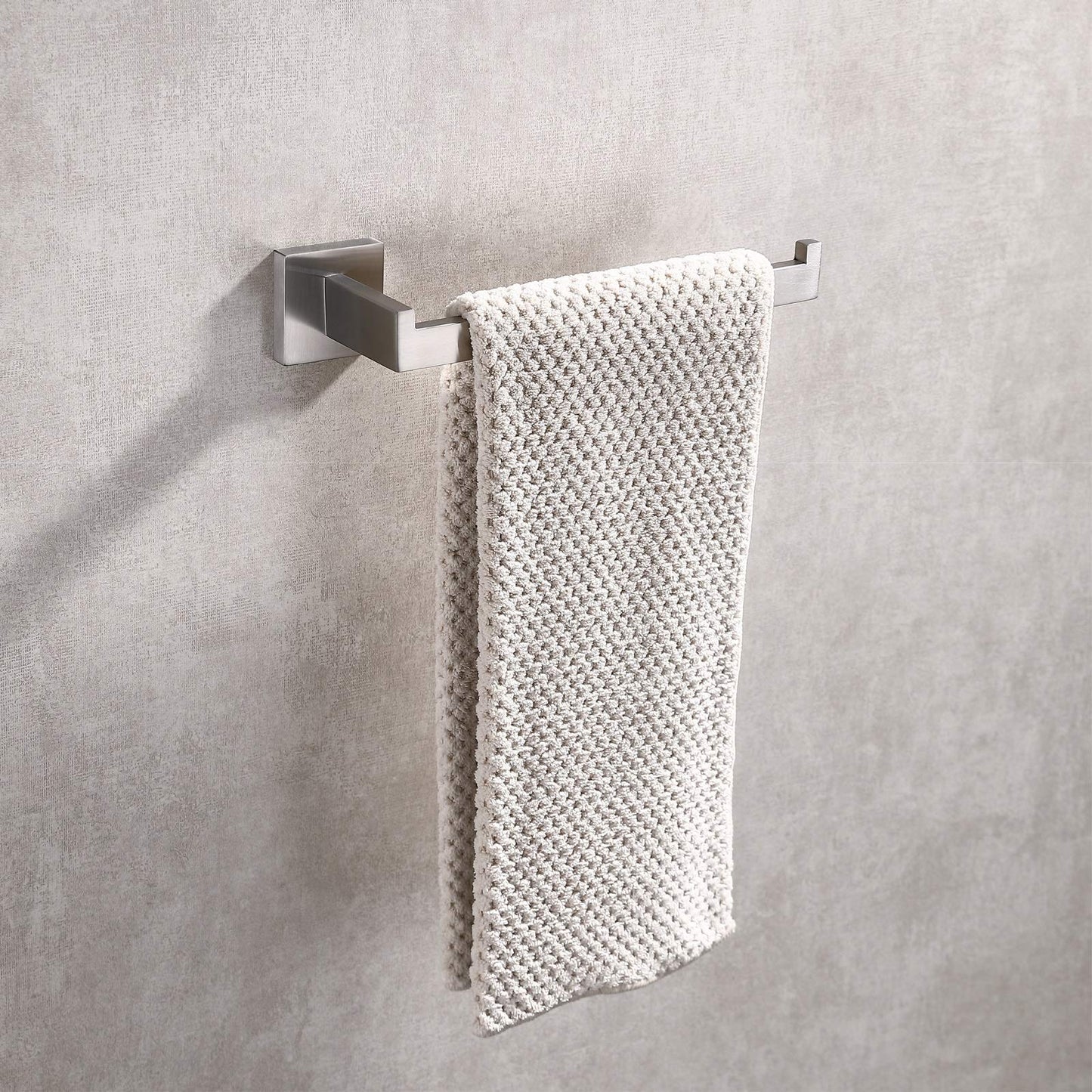 square-hand-towel-holder-ring-wall-mounted-modern-towel-bar-bathroom-kitchen at www.mallsonline.com.au