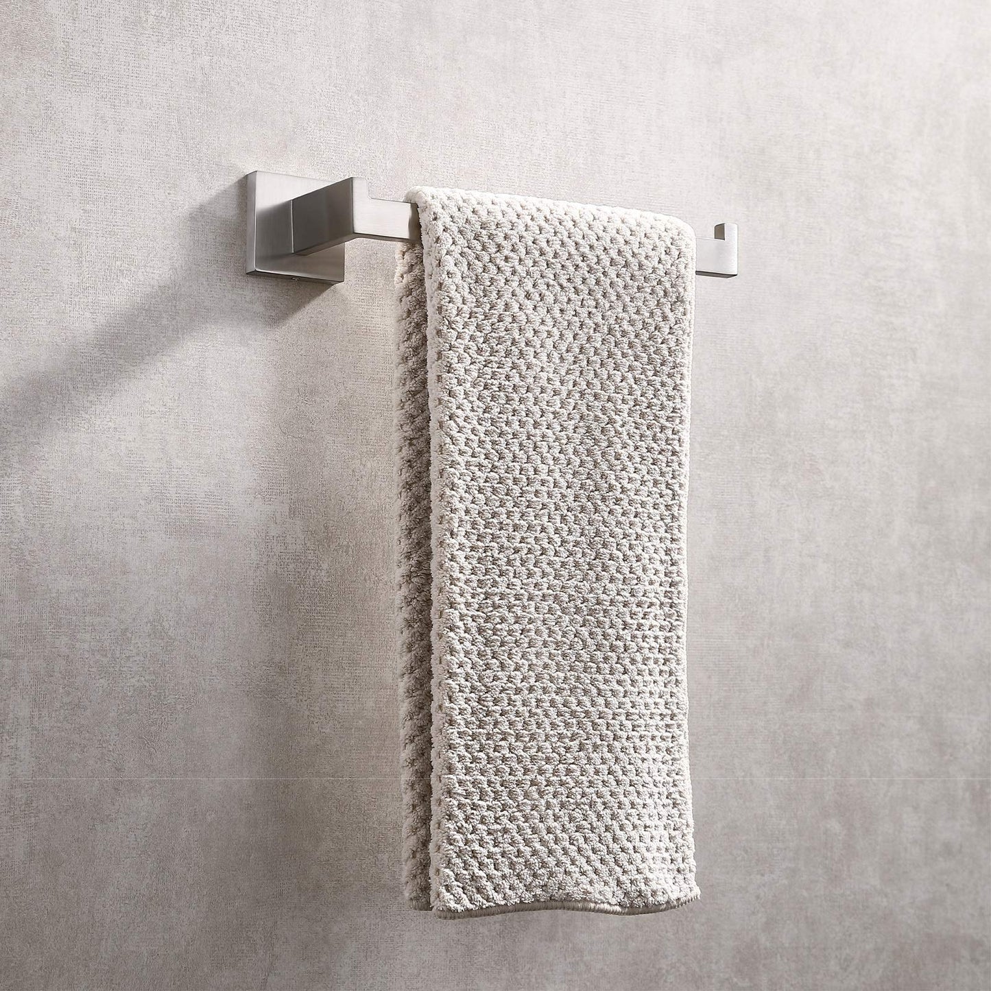 square-hand-towel-holder-ring-wall-mounted-modern-towel-bar-bathroom-kitchen at www.mallsonline.com.au