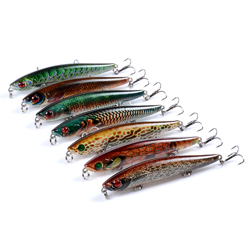 6x-popper-poppers-9-3cm-fishing-lure-lures-surface-tackle-fresh-saltwater www.mallsonline.com.au