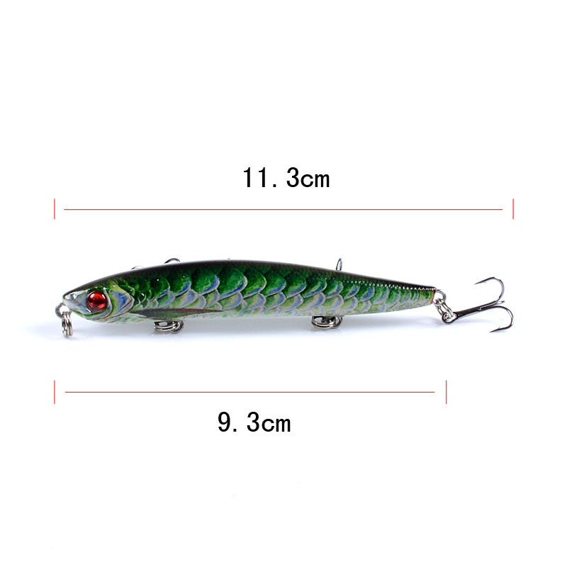 6x-popper-poppers-9-3cm-fishing-lure-lures-surface-tackle-fresh-saltwater www.mallsonline.com.au