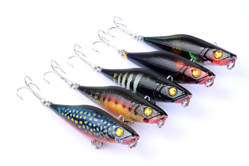 5x-7-5cm-popper-poppers-fishing-lure-lures-surface-tackle-fresh-saltwater www.mallsonline.com.au
