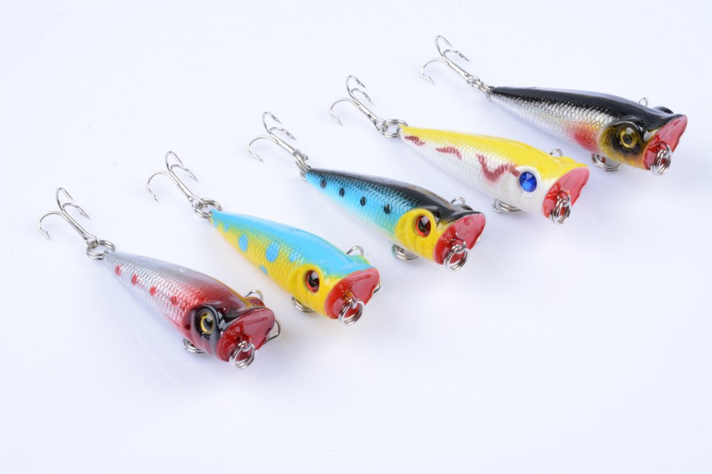 5x-5cm-popper-poppers-fishing-lure-lures-surface-tackle-fresh-saltwater-1 www.mallsonline.com.au