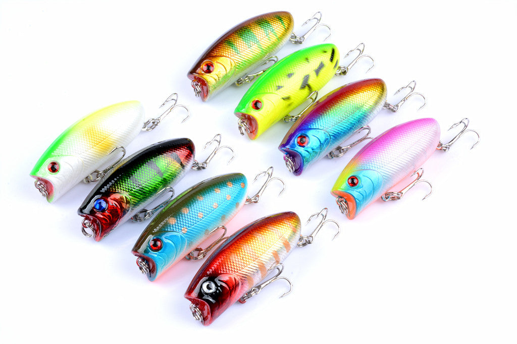 8x-6cm-popper-poppers-fishing-lure-lures-surface-tackle-fresh-saltwater www.mallsonline.com.au