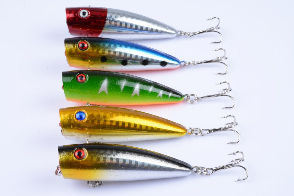 5x-7cm-popper-poppers-fishing-lure-lures-surface-tackle-fresh-saltwater www.mallsonline.com.au