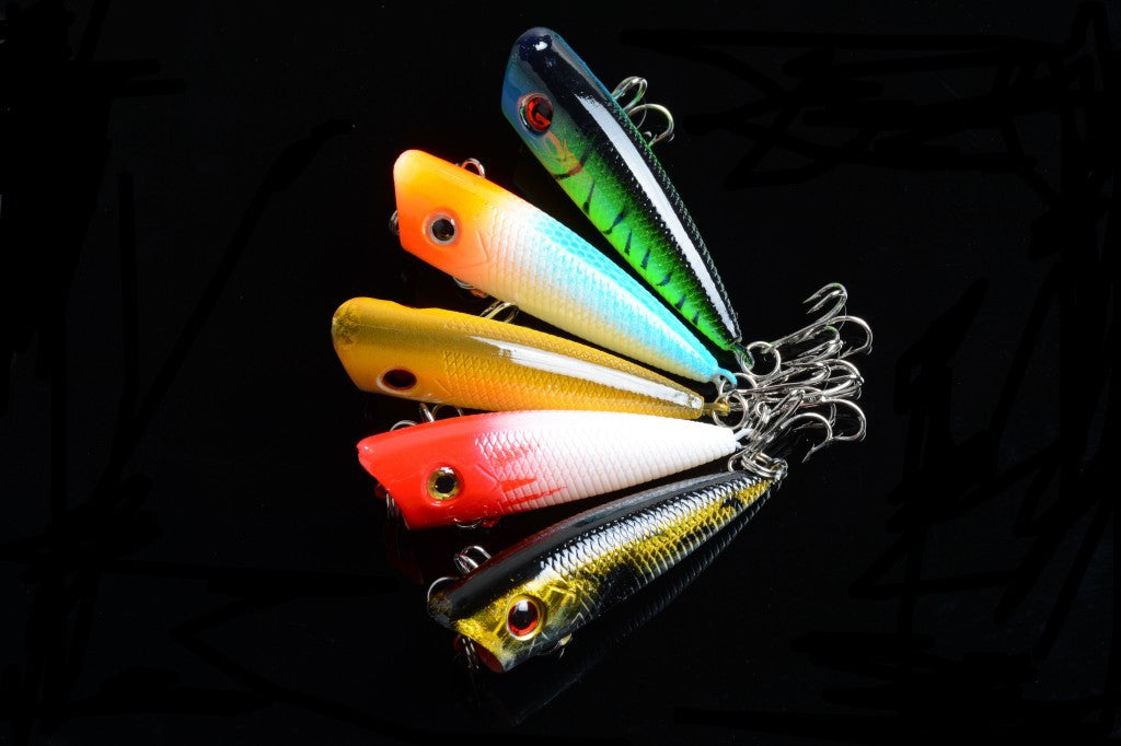 5x-6cm-popper-poppers-fishing-lure-lures-surface-tackle-fresh-saltwater www.mallsonline.com.au