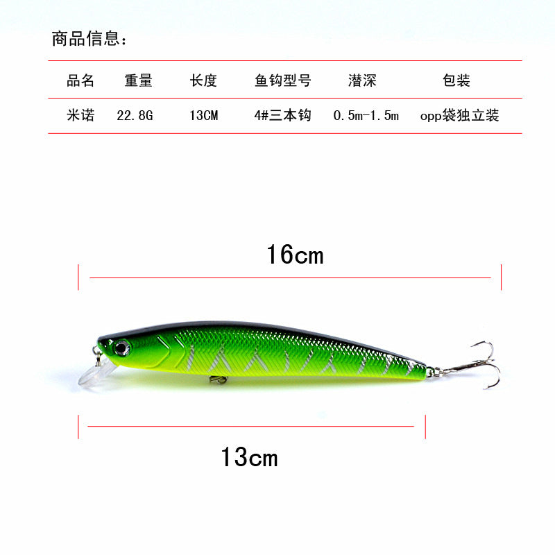 5x-popper-minnow-13cm-fishing-lure-lures-surface-tackle-fresh-saltwater www.mallsonline.com.au