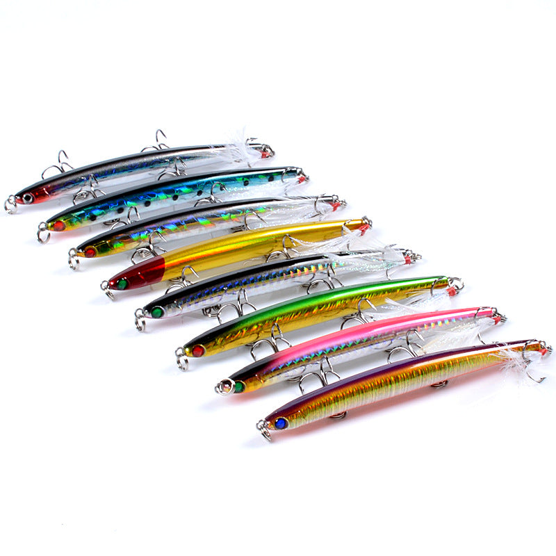 8x-popper-minnow-11-7cm-fishing-lure-lures-surface-tackle-fresh-saltwater www.mallsonline.com.au