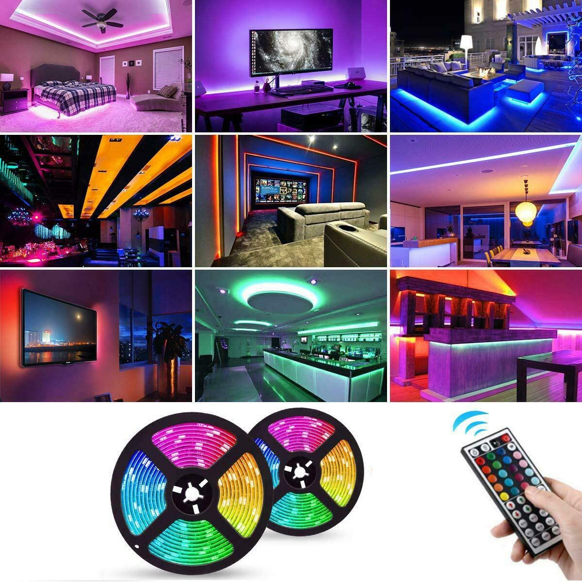 5050-rgb-led-strip-lights-waterproof-smd-300-ip65-5m-12v-44key-ir-controller www.mallsonline.com.au