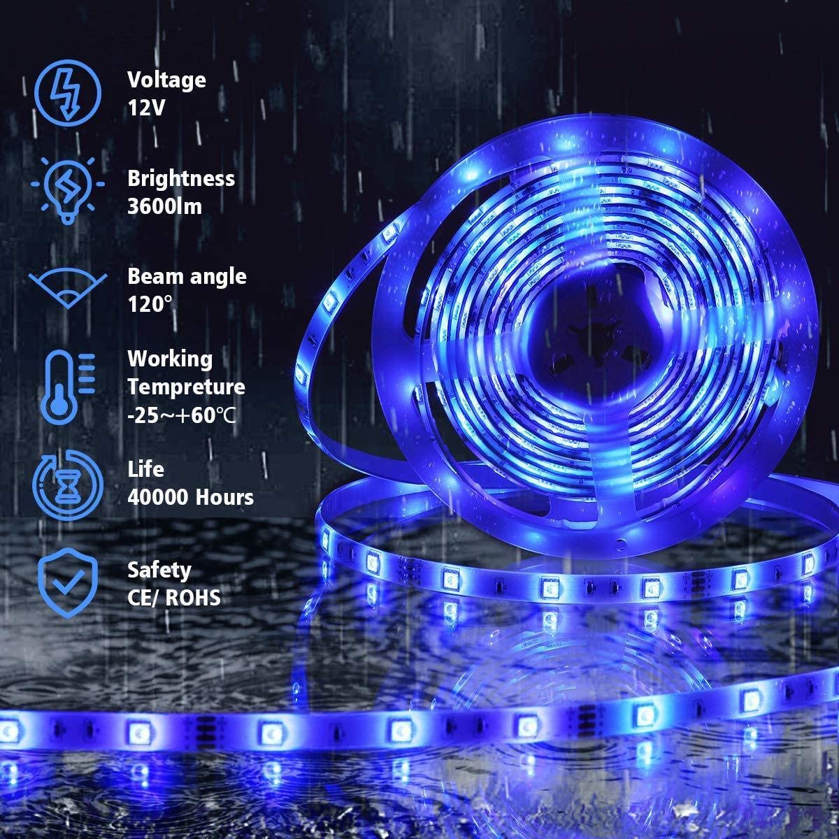 5050-rgb-led-strip-lights-waterproof-smd-300-ip65-5m-12v-44key-ir-controller www.mallsonline.com.au