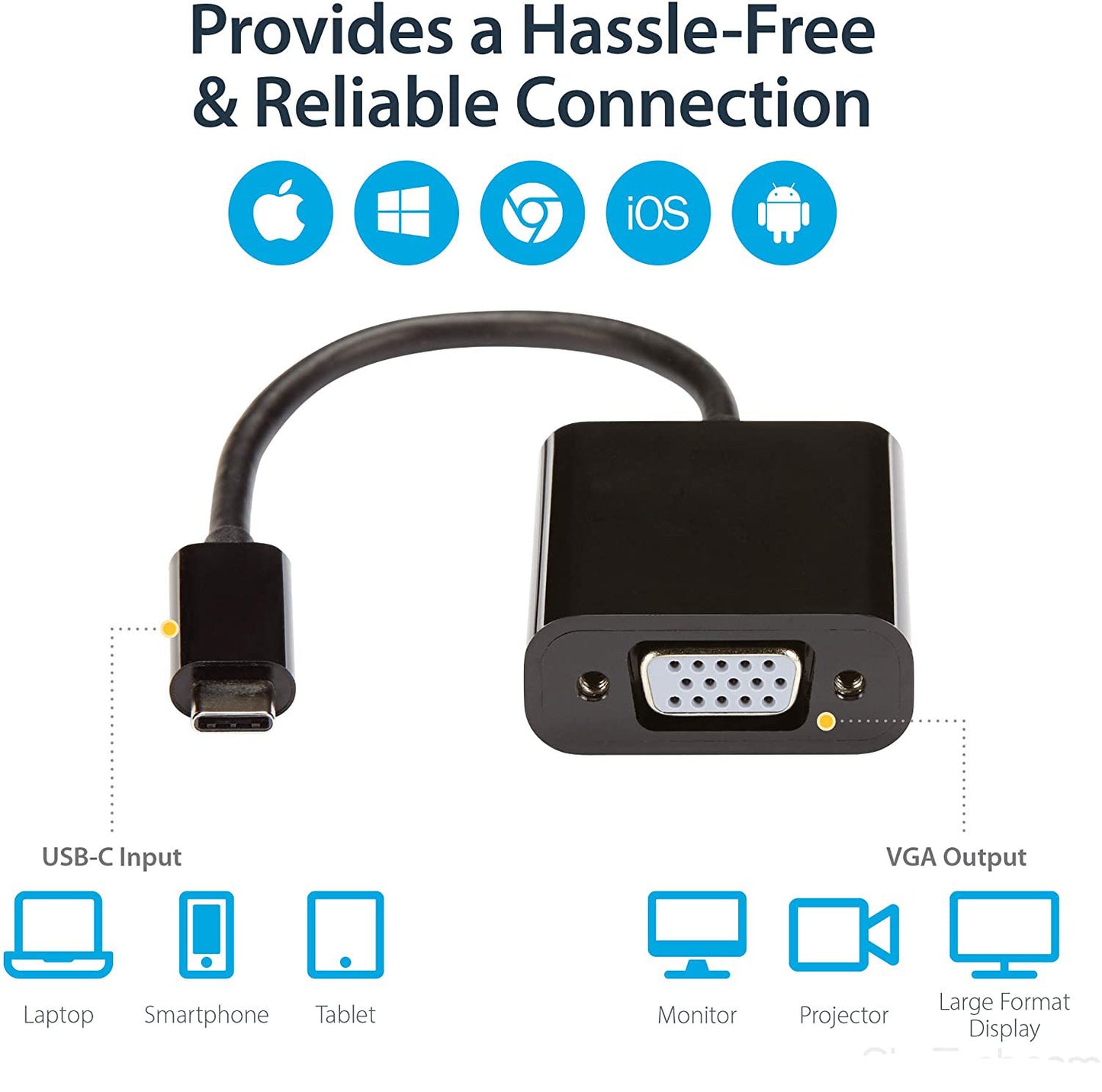 usb-c-type-c-usb-3-1-male-to-vga-female-monitor-projector-adapter-cable-macbook at www.mallsonline.com.au