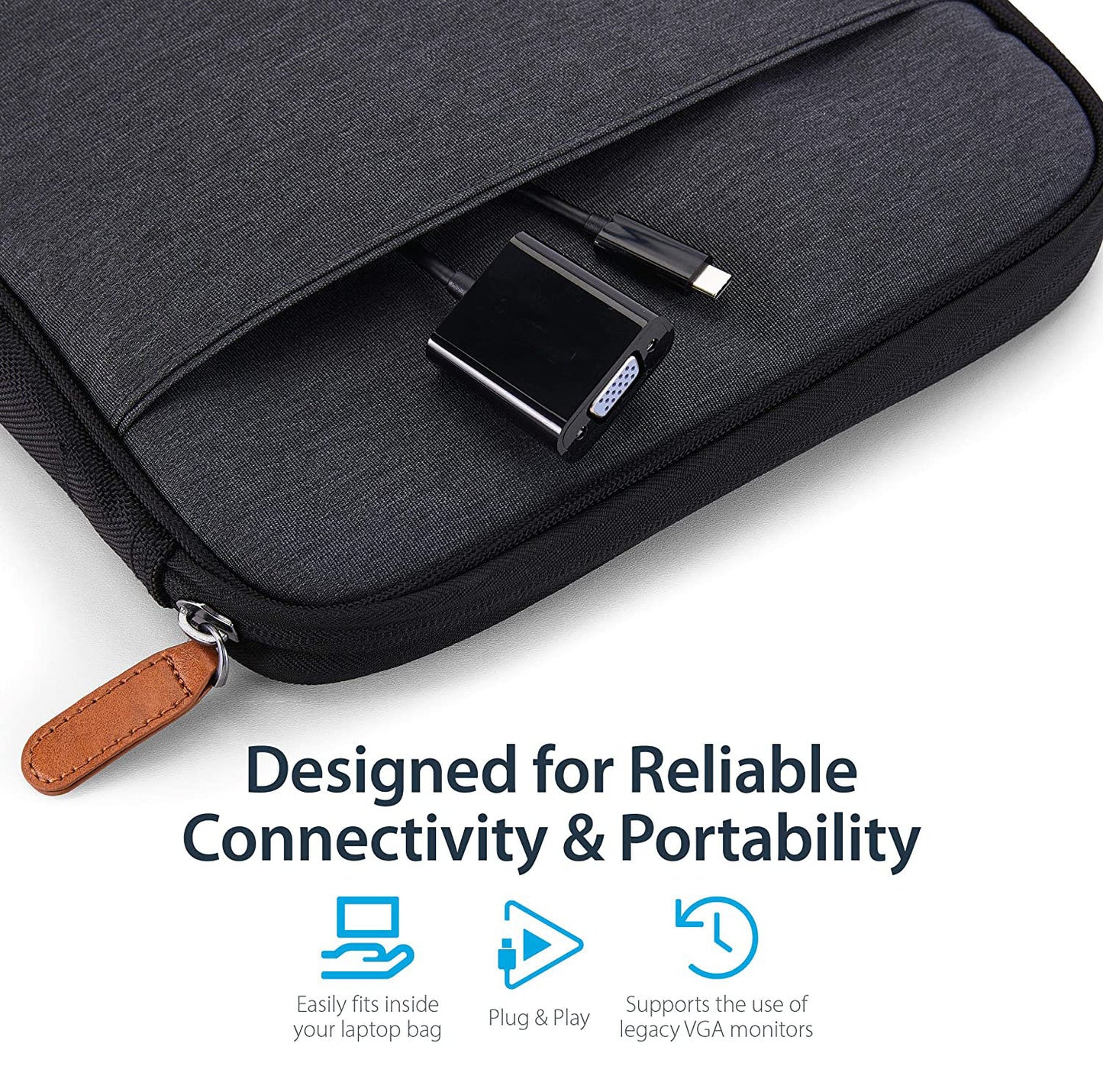 usb-c-type-c-usb-3-1-male-to-vga-female-monitor-projector-adapter-cable-macbook at www.mallsonline.com.au