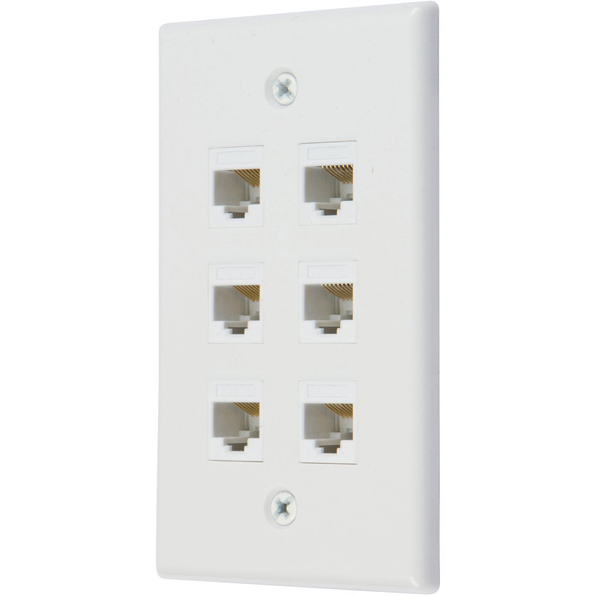 ethernet-wall-plate-6-port-cat6-ethernet-cable-wall-plate-adapter www.mallsonline.com.au