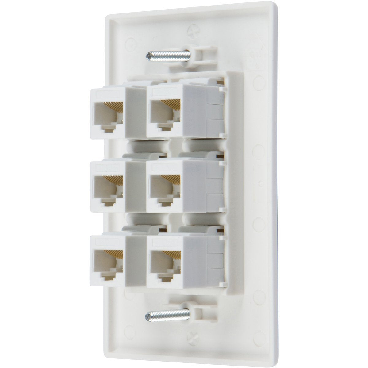 ethernet-wall-plate-6-port-cat6-ethernet-cable-wall-plate-adapter www.mallsonline.com.au
