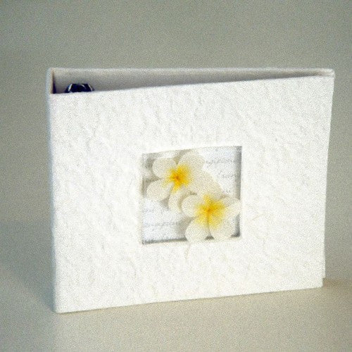 frangipani-dvd-cd-disc-storage-album-cream-mulberry-paper-with-frangipanis-holds-20-discs www.mallsonline.com.au