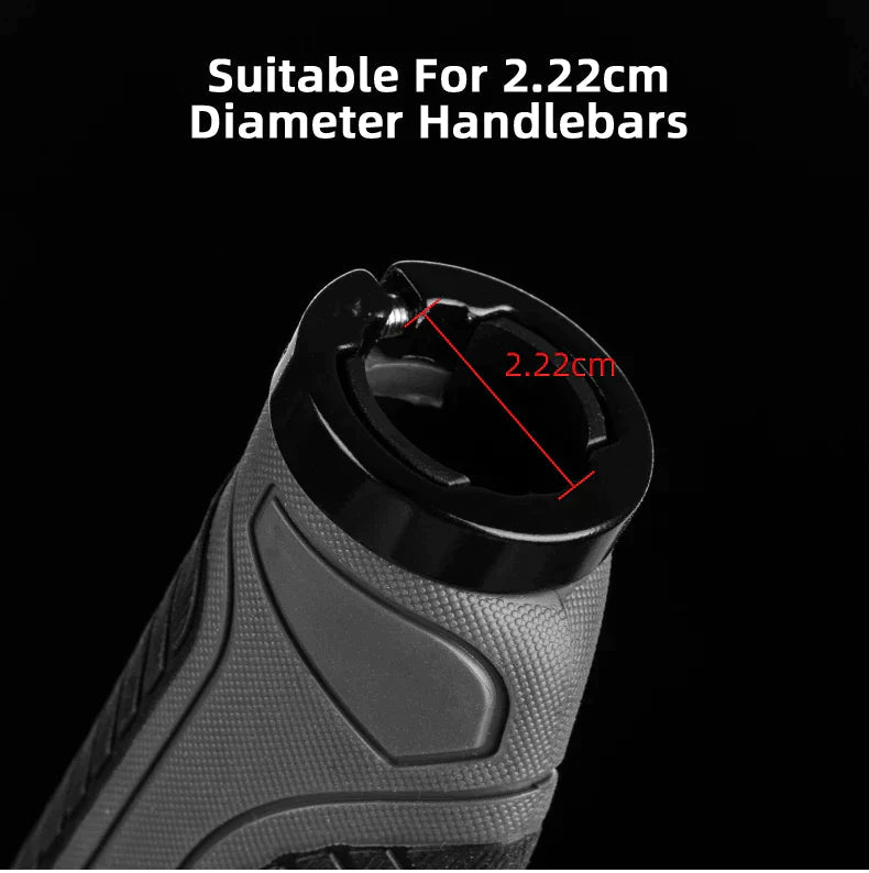bicycle-grips-mtb-road-bike-double-lock-rubber-handlebar-grips-anti-slip-rock-bros-blue www.mallsonline.com.au