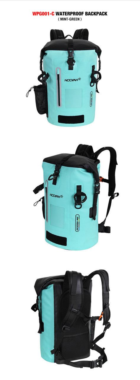 nooyah-ipx8-waterproof-outdoor-sports-backpack-double-layer-mint www.mallsonline.com.au