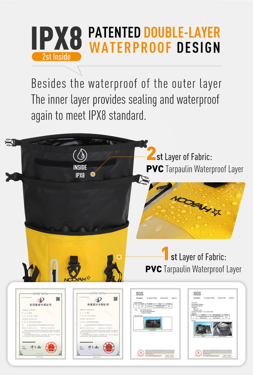 nooyah-ipx8-waterproof-outdoor-sports-backpack-double-layer-mint www.mallsonline.com.au
