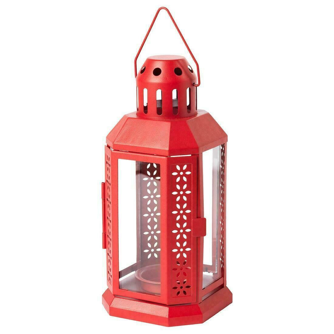red-metal-miners-lantern-summer-xmas-wedding-home-party-room-balconey-deck-decoration-21cm-tealight-candle www.mallsonline.com.au