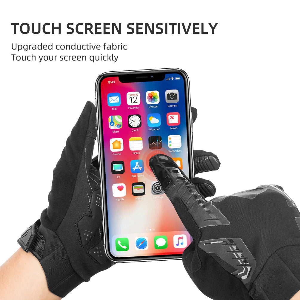 mtb-mountain-bike-gloves-medium-sized-finger-pads-for-touchscreen-devices-road-cycling-camping-running-outdoor-sport-rockbros www.mallsonline.com.au