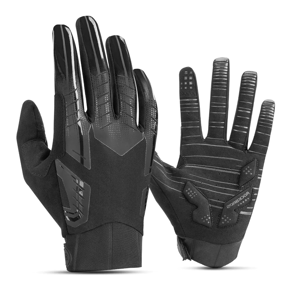mtb-mountain-bike-gloves-medium-sized-finger-pads-for-touchscreen-devices-road-cycling-camping-running-outdoor-sport-rockbros www.mallsonline.com.au