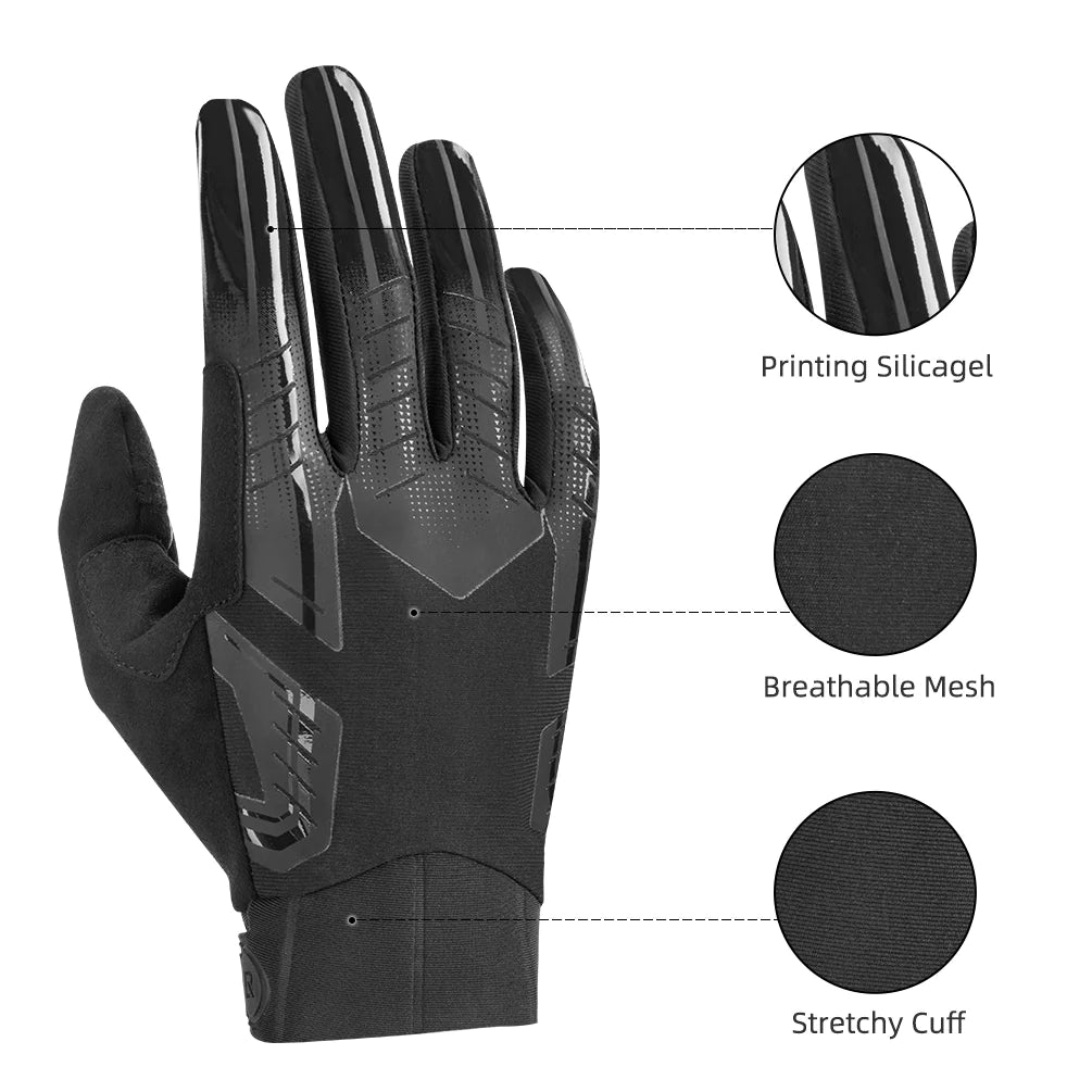 mtb-mountain-bike-gloves-medium-sized-finger-pads-for-touchscreen-devices-road-cycling-camping-running-outdoor-sport-rockbros www.mallsonline.com.au