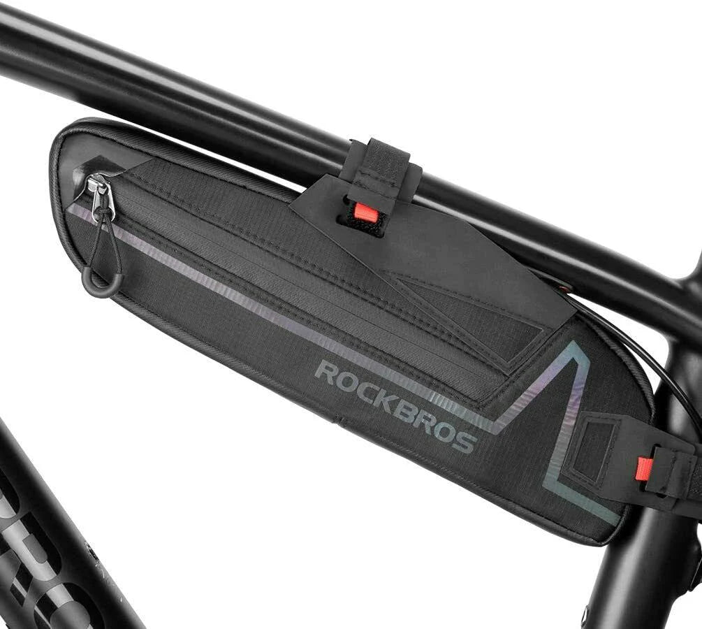 bike-top-or-under-tube-bag-reflective-material-road-mtb-mountain-commuter-hybrid-ebike-tourer-scooter-escooter-bag-black-rockbros www.mallsonline.com.au