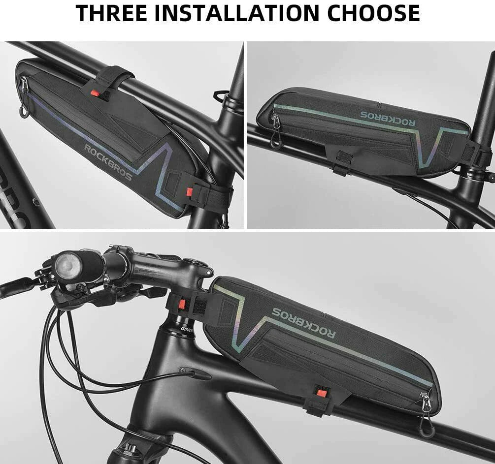bike-top-or-under-tube-bag-reflective-material-road-mtb-mountain-commuter-hybrid-ebike-tourer-scooter-escooter-bag-black-rockbros www.mallsonline.com.au